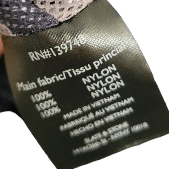 Slate & Stone Mens Sz Small S Button Up Coach Windbreaker Jacket Nylon - Picture 8 of 9